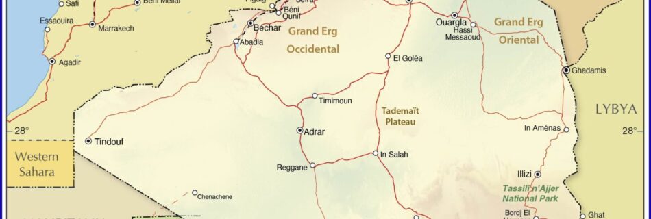 Quels sont les pays limitrophes de l’Algérie ? Frontières, cultures et réalités